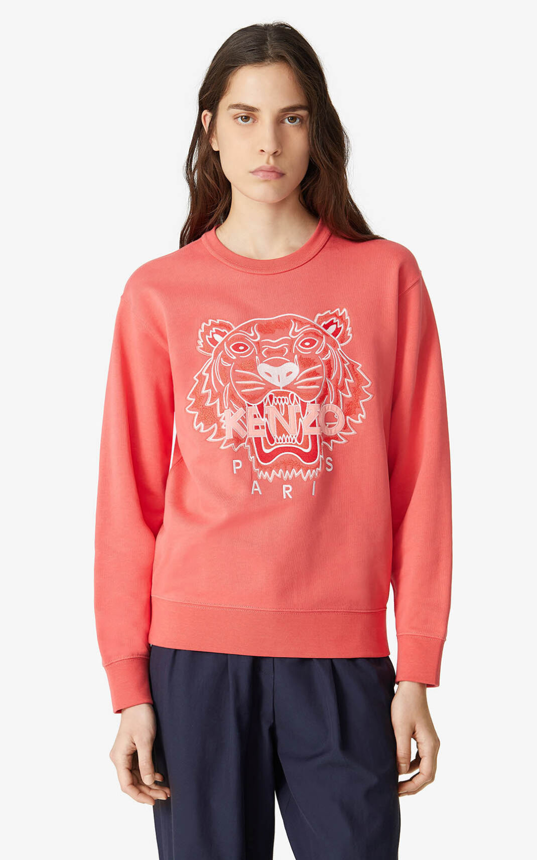 Kenzo Tiger Sudadera Mujer Rojas | 9138674-UM